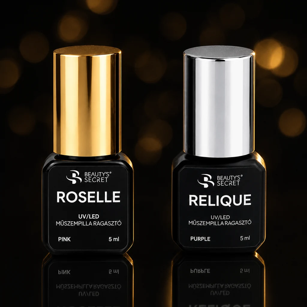 Roselle & Relique UV/LED műszempilla ragasztók